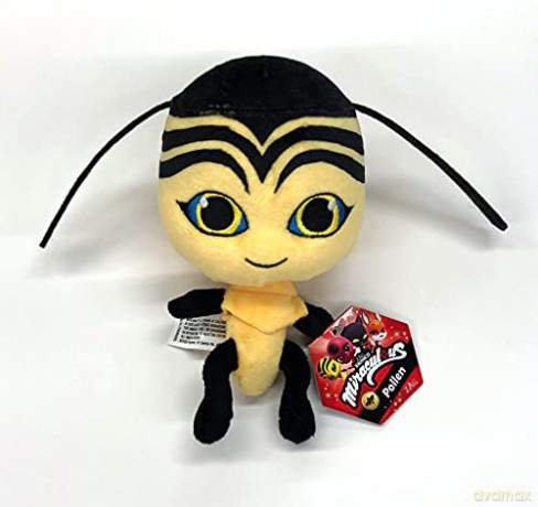 Miraculous Kwami Pollen Plush Toy From Tales Of Ladybug And Cat Noir | 15cm Pollen Soft Toy | Super Soft And Cuddly Toys Bring Their Favourite TV Show To Life | Bandai