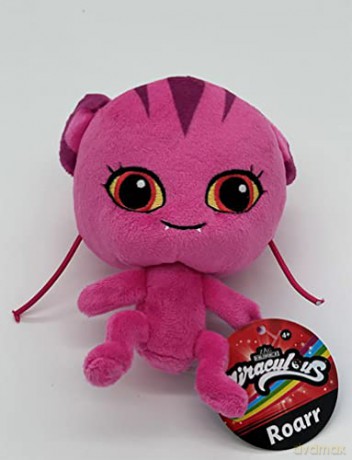 Miraculous Kwami Roaar Plush Toy From Tales Of Ladybug And Cat Noir | 15cm Roaar Soft Toy | Super Soft And Cuddly Toys Bring Their Favourite TV Show To Life | Bandai