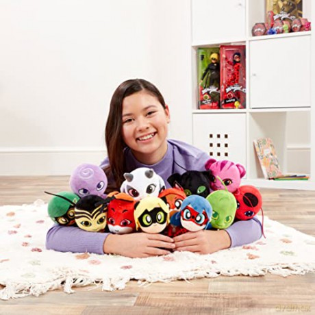 Miraculous Kwami Roaar Plush Toy From Tales Of Ladybug And Cat Noir | 15cm Roaar Soft Toy | Super Soft And Cuddly Toys Bring Their Favourite TV Show To Life | Bandai