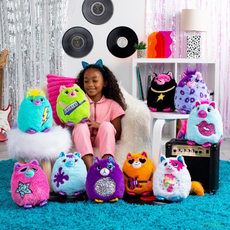 Misfittens | Surprise Cat Plush Wave 3 | Cuddly Soft Toy for Girls and Boys, Toddler Toys, Plush Gift for Kids, Suitable for Kids Aged 4+ | Basic Fun, 03939, Willekeurig Geleverd