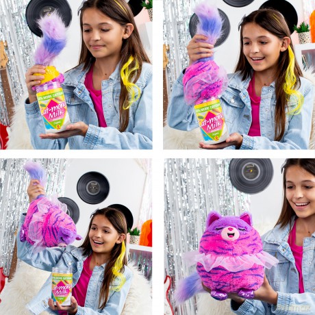 Misfittens | Surprise Cat Plush Wave 3 | Cuddly Soft Toy for Girls and Boys, Toddler Toys, Plush Gift for Kids, Suitable for Kids Aged 4+ | Basic Fun, 03939, Willekeurig Geleverd