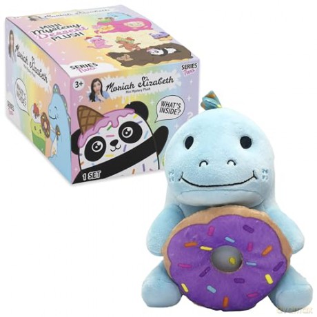 Moriah Elizabeth 80212 6" Mini Mystery Plush - Series 2 YouTube Craft Channel, Blind Box, 1 of 9 Possible, Official Merch, Multicolour, Single