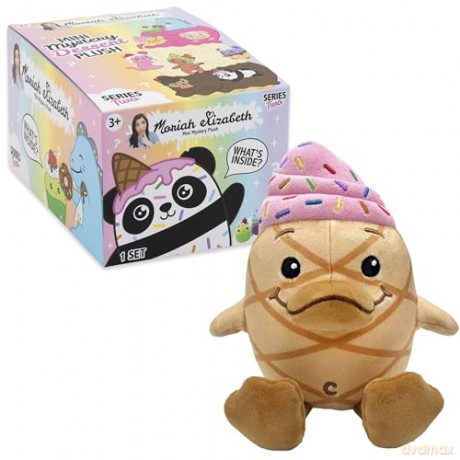 Moriah Elizabeth 80212 6" Mini Mystery Plush - Series 2 YouTube Craft Channel, Blind Box, 1 of 9 Possible, Official Merch, Multicolour, Single