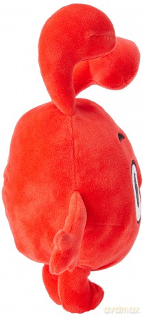 Morphle 8-inch Talking Soft Toy, preschool plush, with sound effects, moonbug, gift for 2-5 year old, Red