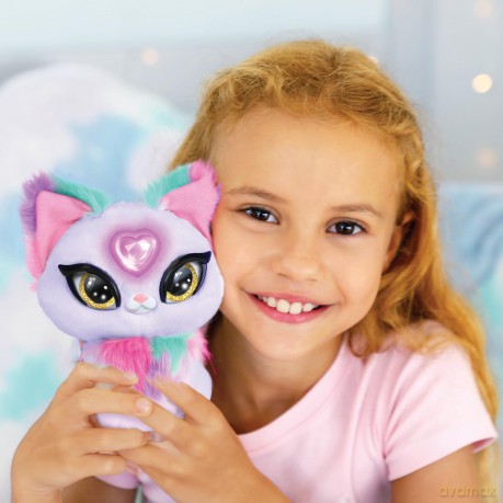 My Fuzzy Friends Magic Whispers Zoey Kitty Interactive Plush Pet Kids Toy, Loveable and Lifelike Companion for Boys and Girls Aged 4 Years Plus that Magically Speaks to You