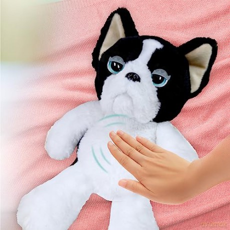 My Fuzzy Friends Tucker The Sleepy Puppy Interactive Plush Pet Kids Toy, Loveable and Lifelike Companion for Boys and Girls aged 4 Years Plus with over 50 Sounds and Reactions