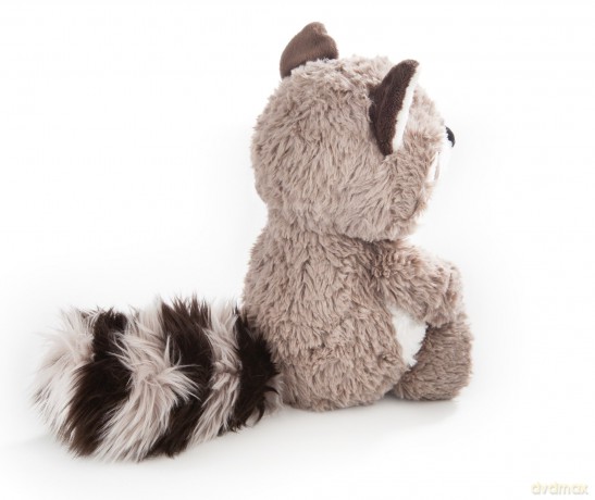 NICI 41141 Raccoon Rod Dangling Plush Toy, Brown, 35 cm