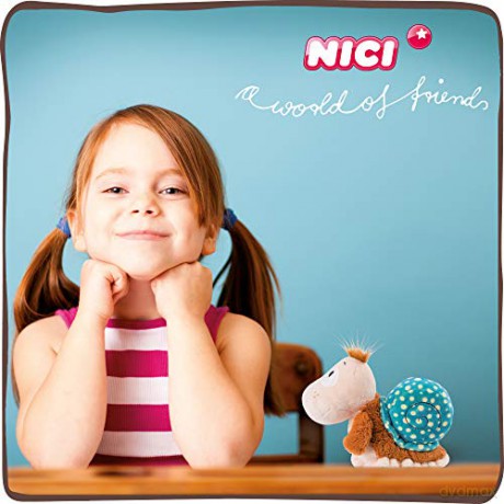 NICI 46507 Animal Cuddly Soft Toy Snail Classic Bear 25cm, Multicoloured, 25 cm