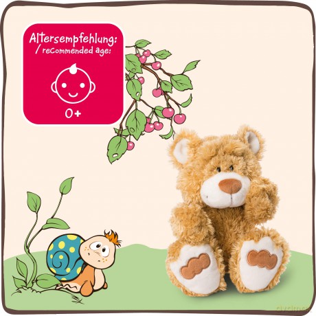 NICI 46508 Animal Cuddly Soft Toy Classic Bear 35cm, Golden Brown, 35 cm