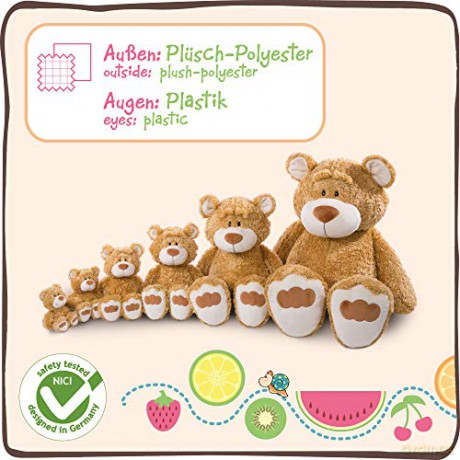 NICI 46510 Animal Cuddly Soft Toy Classic Bear 70cm, Brown, 70 cm