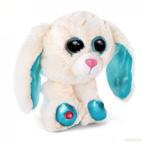 NICI 46617 GluUBSCHIS Bunny GLUBSCHIS Cuddly Soft Toy Rabbit Wolli-Dot 15cm, White, Large