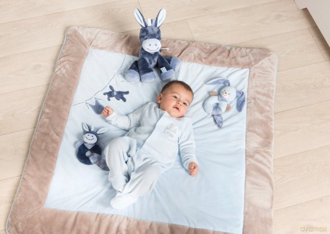 Nattou Alex And Bibou - Cuddly Alex The Donkey