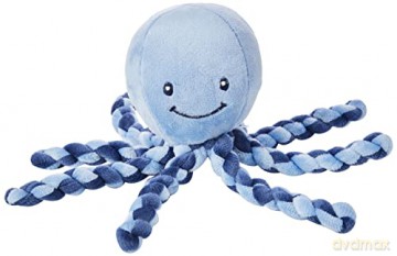 Nattou Lapidou - Piu Piu Octopus Navy Blue and Light Blue