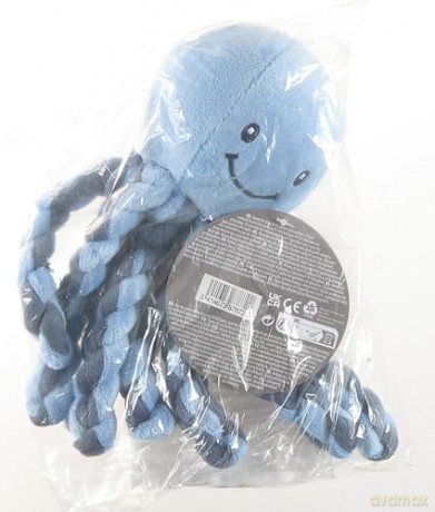 Nattou Lapidou - Piu Piu Octopus Navy Blue and Light Blue