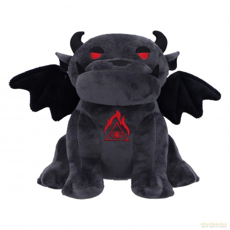 Nemesis Now Fluffy Fiends Gargoyle Cuddly Plush Toy 20cm, Black
