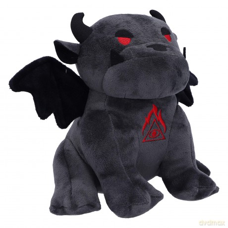 Nemesis Now Fluffy Fiends Gargoyle Cuddly Plush Toy 20cm, Black