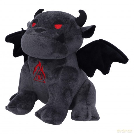 Nemesis Now Fluffy Fiends Gargoyle Cuddly Plush Toy 20cm, Black