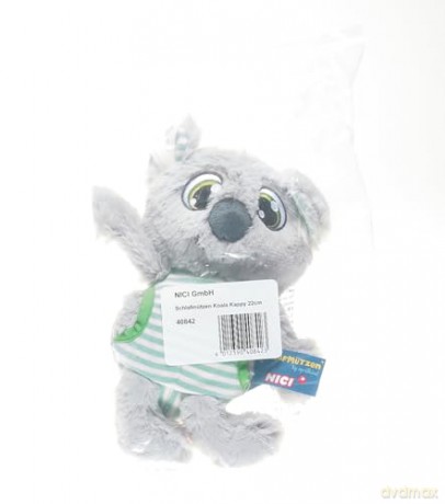 Nici Koala Snuggle Up 40842 - Sleepyheads Kappy 22 cm Grey, 22 cm