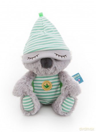 Nici Koala Snuggle Up 40842 - Sleepyheads Kappy 22 cm Grey, 22 cm