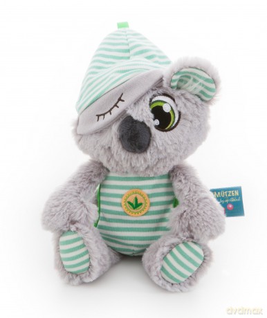 Nici Koala Snuggle Up 40842 - Sleepyheads Kappy 22 cm Grey, 22 cm