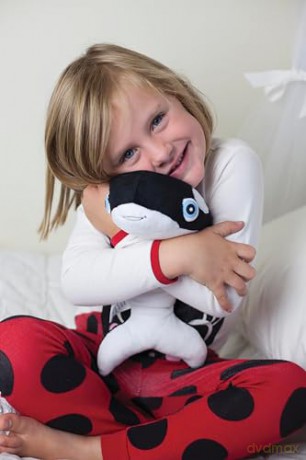 Night Buddies Large 15 Inch Orca, Innovative Plush Soft Toy - Child-Activated Calming Light, Auto-Off for Safety, Promotes Independence Sleep, Ages 2+ - Award Winning Sleep Aid