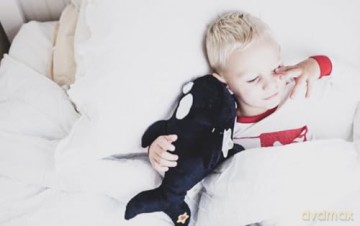 Night Buddies Large 15 Inch Orca, Innovative Plush Soft Toy - Child-Activated Calming Light, Auto-Off for Safety, Promotes Independence Sleep, Ages 2+ - Award Winning Sleep Aid