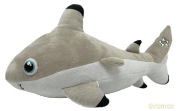 Night Buddies Large 15 Inch Shark, Innovative Plush Soft Toy - Child-Activated Calming Light, Auto-Off for Safety, Promotes Independence Sleep, Ages 2+ - Award Winning Sleep Aid