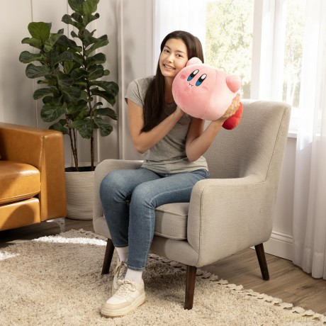 Nintendo - TOMY Plush - Mocchi Mocchi Hovering Kirby Mega Plush, Pink