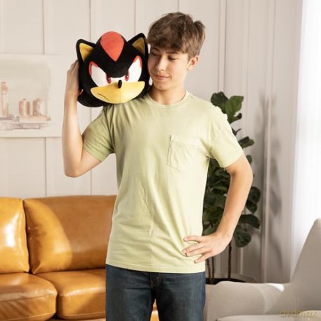 Nintendo - TOMY Plush - Mocchi Mocchi Shadow Sonic Plush, Black