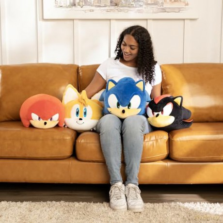 Nintendo - TOMY Plush - Mocchi Mocchi Shadow Sonic Plush, Black