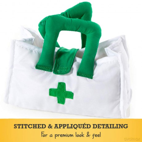 PRETEND TO BEE Nurse Costume Accessory Set, Fancy Dress For Kids, Soft Play Tools, 18+ Months