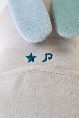 Pabobo Mini Bunny Musical Stars Projector