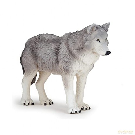 Papo LARGE FIGURINE 50211 Wolf, Multicolour
