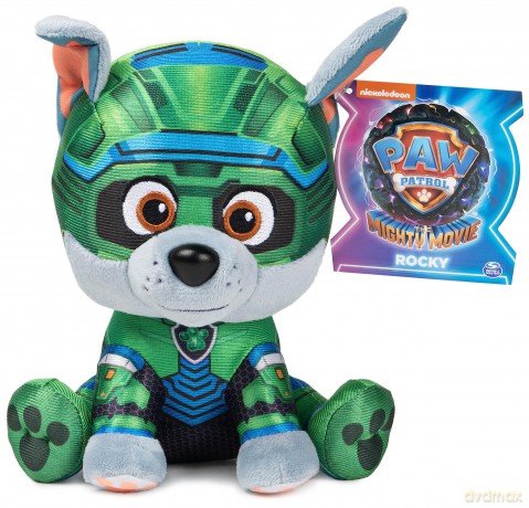 Paw Patrol GUND The Mighty Movie Rocky Stuffed Animal, Plush Toy for Ages 1 and Up, 15.24cm