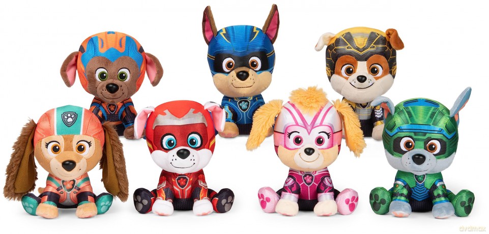 Paw Patrol GUND The Mighty Movie Rubble Stuffed Animal, Plush Toy for Ages 1 and Up, 15.24cm