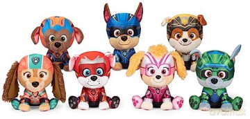 Paw Patrol GUND The Mighty Movie Zuma Stuffed Animal, Plush Toy for Ages 1 and Up, 15.24cm