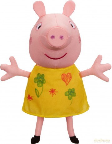 Peppa Pig Colour Me Peppa, Preschool Soft Toy, Creative Play, Gift For 3-5 Year Old