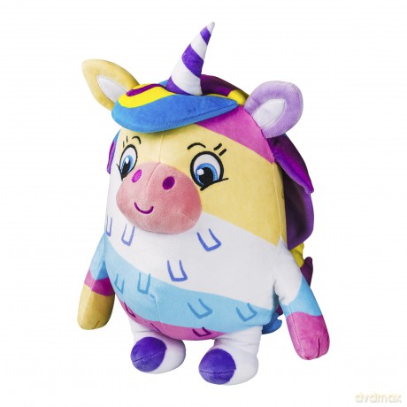 Pinata Smashlings Huggable Plush, Luna Unicorn, Roblox Toys, Soft Toys, Ideal Gift, Official Pinata Smashlings Toy from Toikido.
