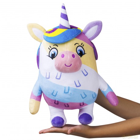 Pinata Smashlings Huggable Plush, Luna Unicorn, Roblox Toys, Soft Toys, Ideal Gift, Official Pinata Smashlings Toy from Toikido.