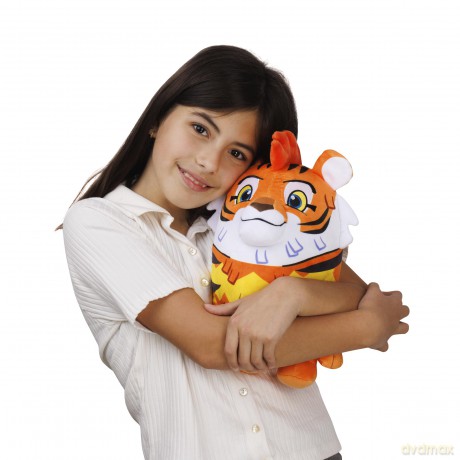 Pinata Smashlings Huggable Plush, Mo Tiger, Roblox Toys, Soft Toys, Ideal Gift, Official Pinata Smashlings Toy from Toikido.