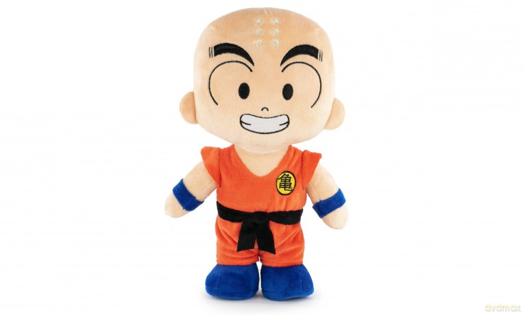 Play by Play Soft Toy of the Characters of Dragon Ball 28cm, 1102" - Goku, Master Roshi, Krillin, Puar - Super Soft Quality (28cm, Krillin)