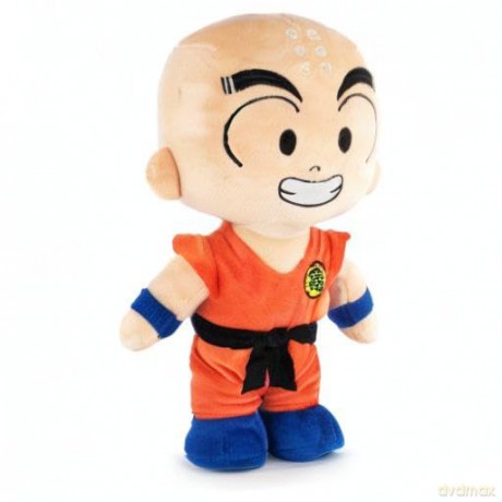 Play by Play Soft Toy of the Characters of Dragon Ball 28cm, 1102" - Goku, Master Roshi, Krillin, Puar - Super Soft Quality (28cm, Krillin)