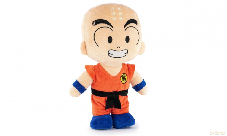 Play by Play Soft Toy of the Characters of Dragon Ball 28cm, 1102" - Goku, Master Roshi, Krillin, Puar - Super Soft Quality (28cm, Krillin)