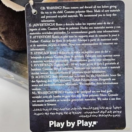 Play by Play The Lord of The Rings - The Lord of the Rings Plush 28 cm Aragorn Frodo Gandalf Gollum Legolas Collectors Edition - Super Soft Quality (No Presentation Box, Legolas)