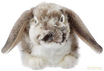 Plush Soft Toy Marble Lop Eared Rabbit. 30cm. (Assorted colours)