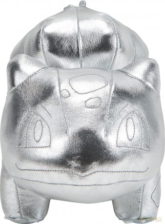 Pokemon 674 PKW0237 EA Pokemon 25th Celebration 8" Silver Bulbasaur Plush, Sliver