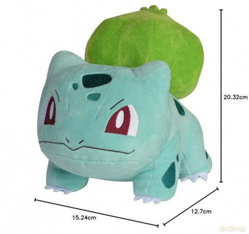 Pokémon 674 95225 Pokemon 8 Inch Plush-Bulbasaur, No Colour
