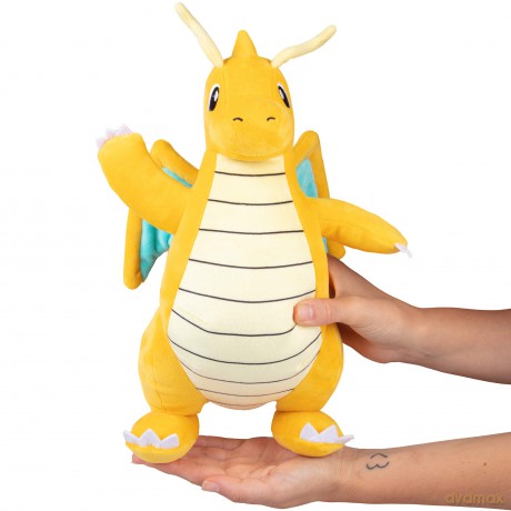 Pokémon Dragonite Plush - 12-Inch Dragon- and Flying-Type Plush