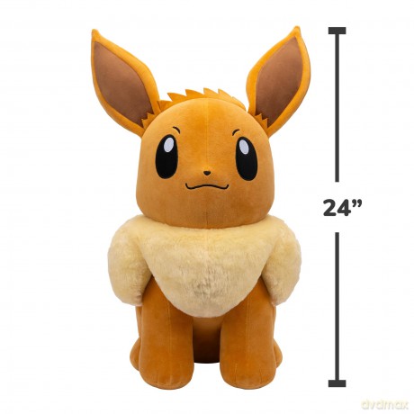 Pokémon Eevee Plush - 24-inch Plush with Authentic Details