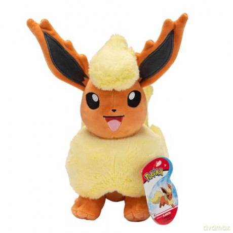 Pokemon Flareon Plush - 20 cm Plush - Authentic Details - Toys for Kids